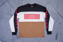 Vans x Odyssey Long Sleeve Jersey (Off-White/Black/Red / 40-Year Anniversary)