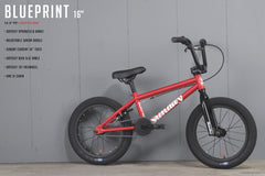 2021 Sunday Blueprint 16" (Matte Red with 15.5" tt)