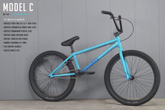 2021 Sunday Model C 24" (Gloss Surf Blue with 22" tt)