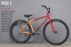 2021 Sunday High C 29" (Gloss Sunrise Fade with 23.5" tt)