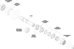 Odyssey Clutch Freecoaster Hub Parts (v1/v2)