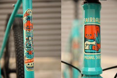 Sieben & Fairdale Weekender Nomad MX (Gloss Turquoise in M-L)