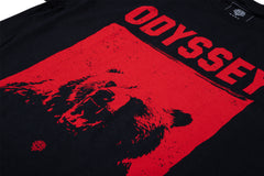 Odyssey Seeing Red Tee (Black with Red Ink)