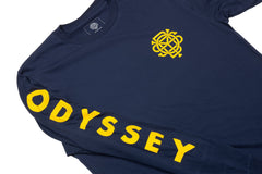 Odyssey Futura Long Sleeve (Navy with Mustard Ink)