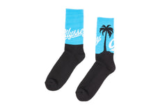 Odyssey Coast Crew Socks (Black/Blue)